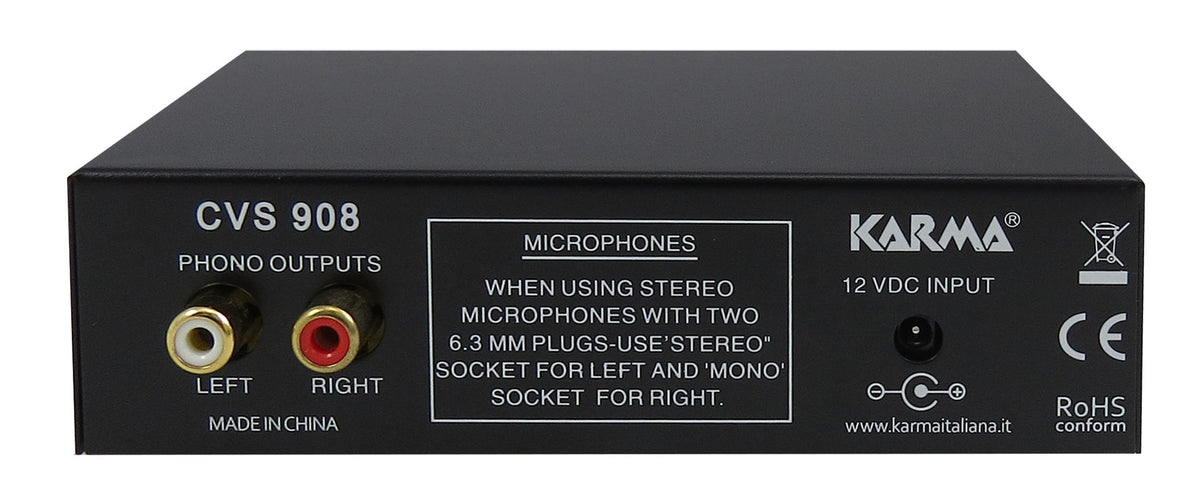 CVS 908 – Audio dodaci