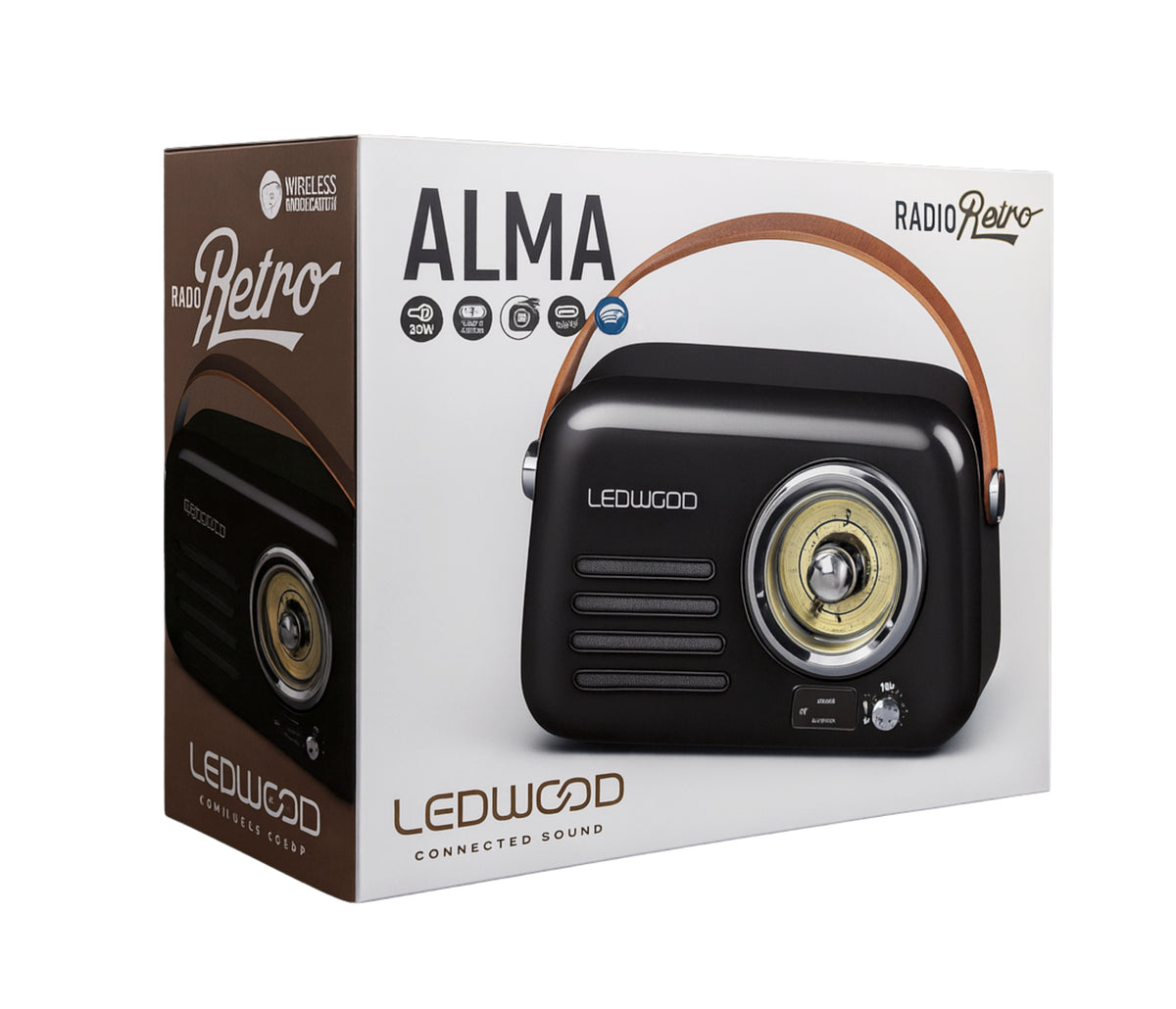 LEDWOOD ALMA N – Bluetooth zvučnik
