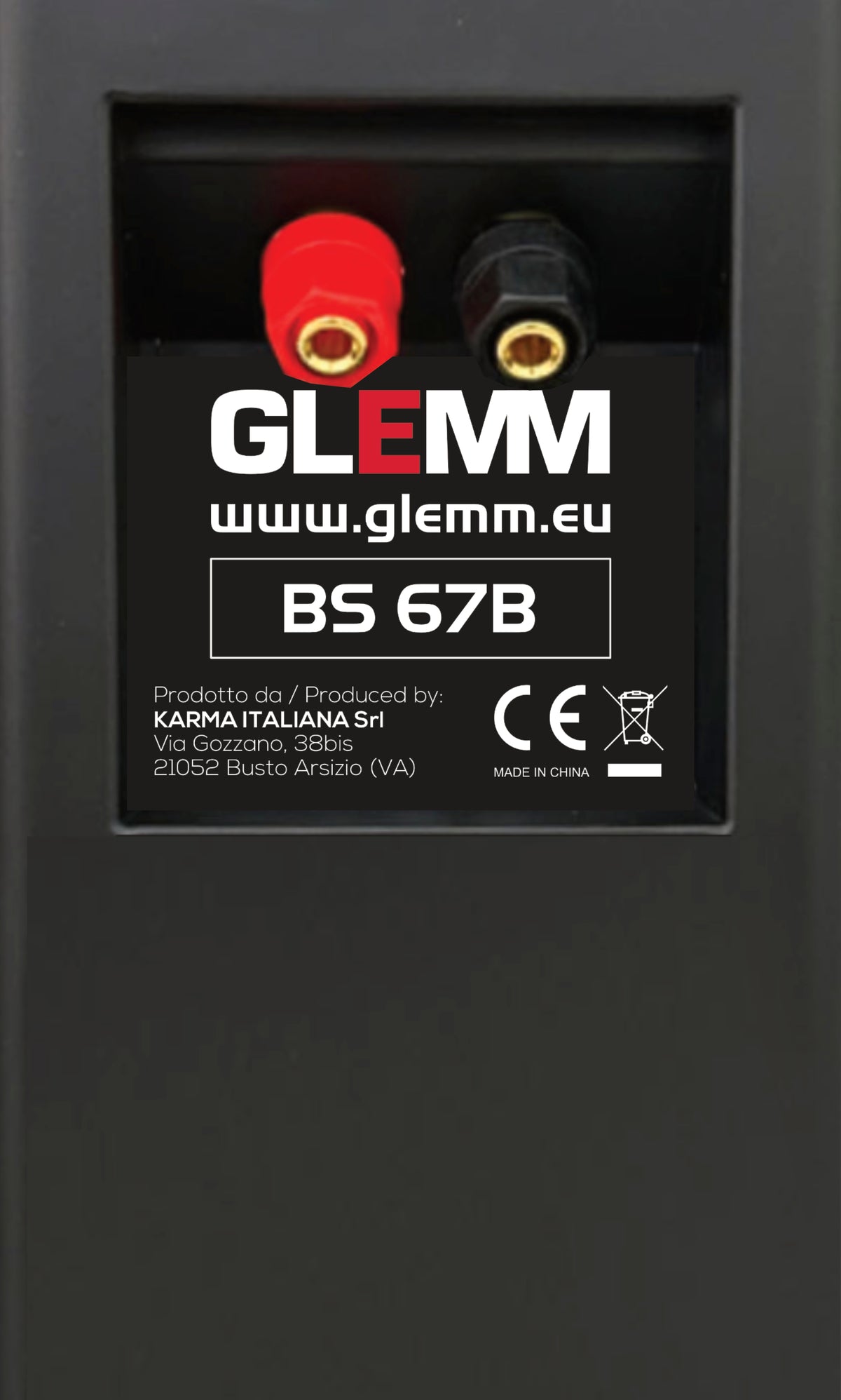 GLEMM BS 67B – pasivni zvučnik