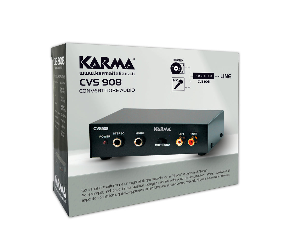 CVS 908 – Audio dodaci