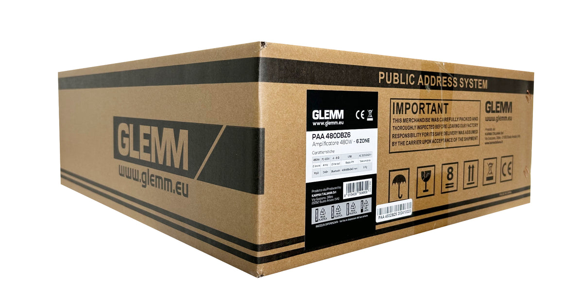 PAA 480DBZ6 – PA pojačala
