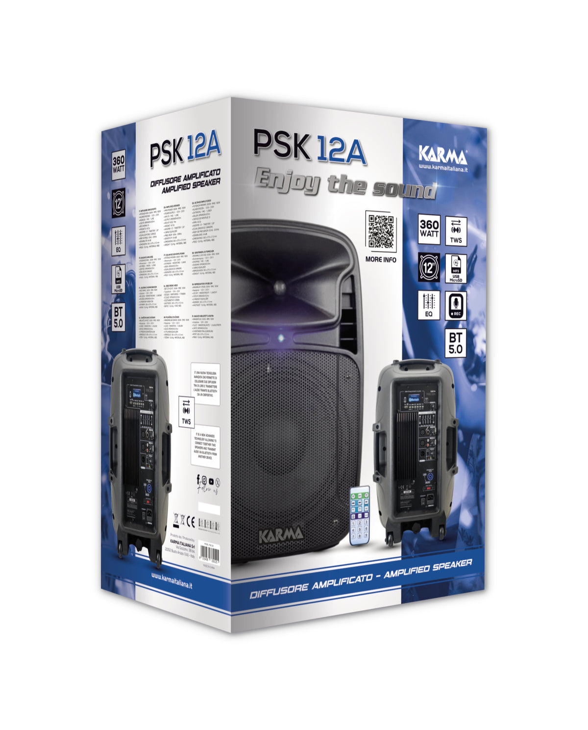 KARMA PSK 12A – aktivni zvučnik