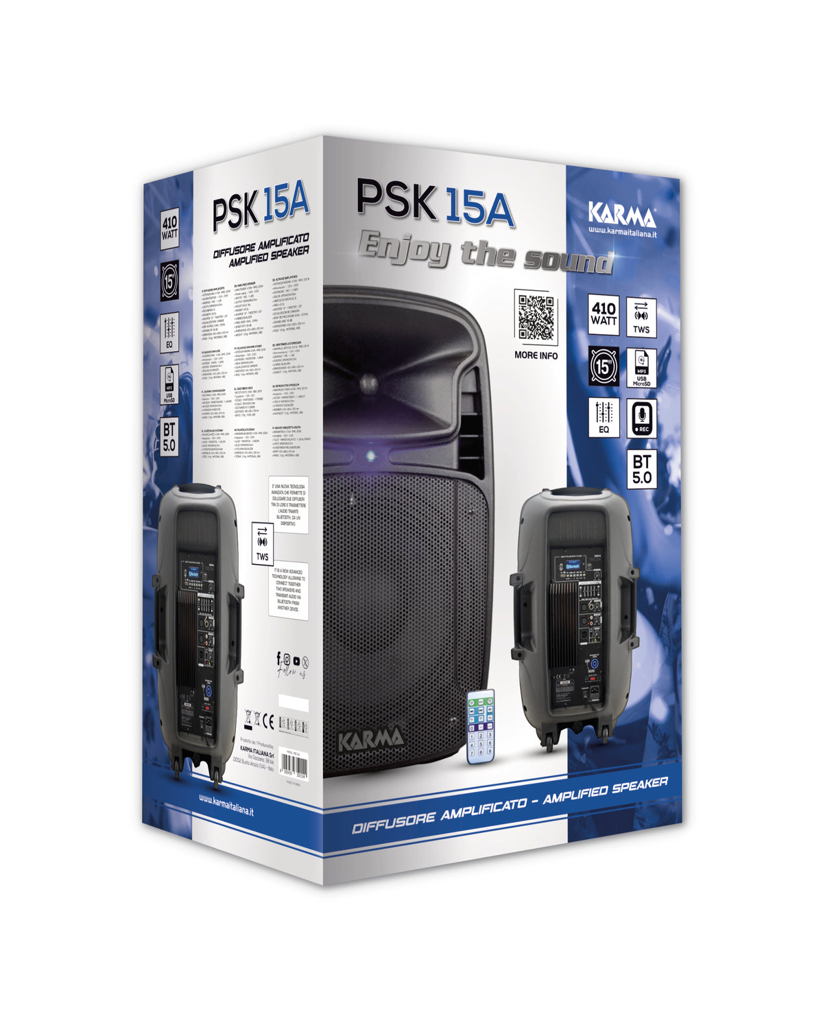 KARMA PSK 15A – aktivni zvučnik