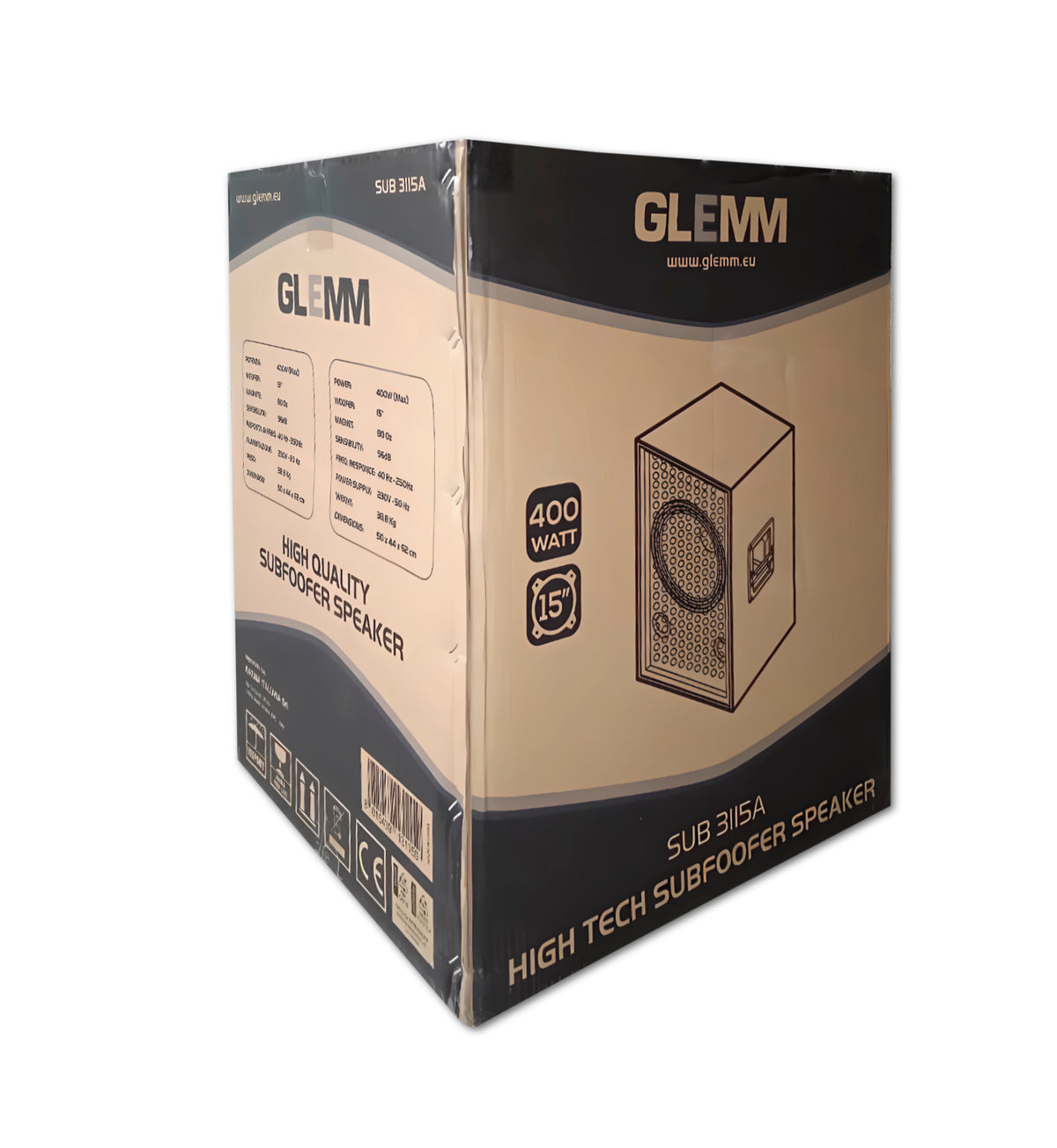 GLEMM SUB 3115A – subwoofer