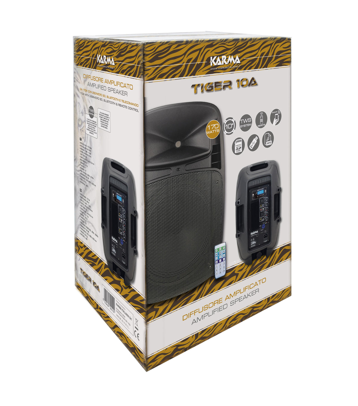 KARMA TIGER 10A – aktivni zvučnik
