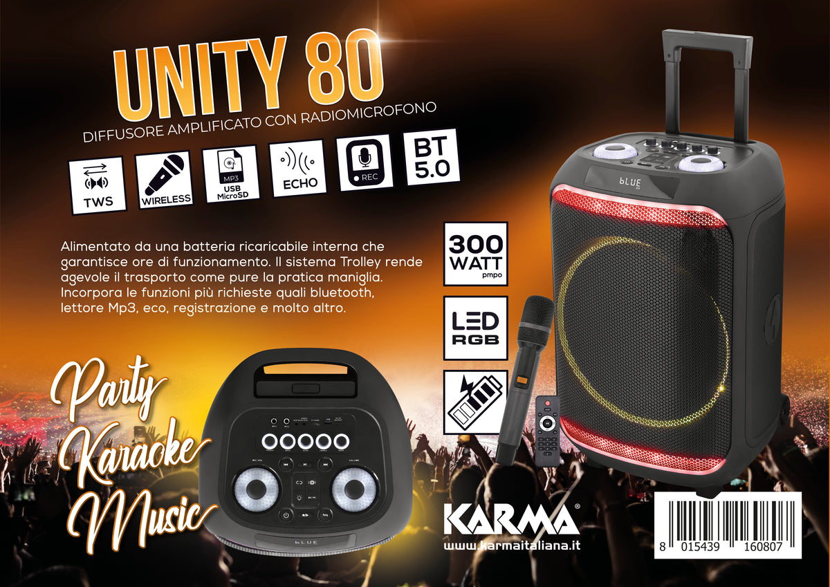 KARMA UNITY 80 – aktivni zvučnik