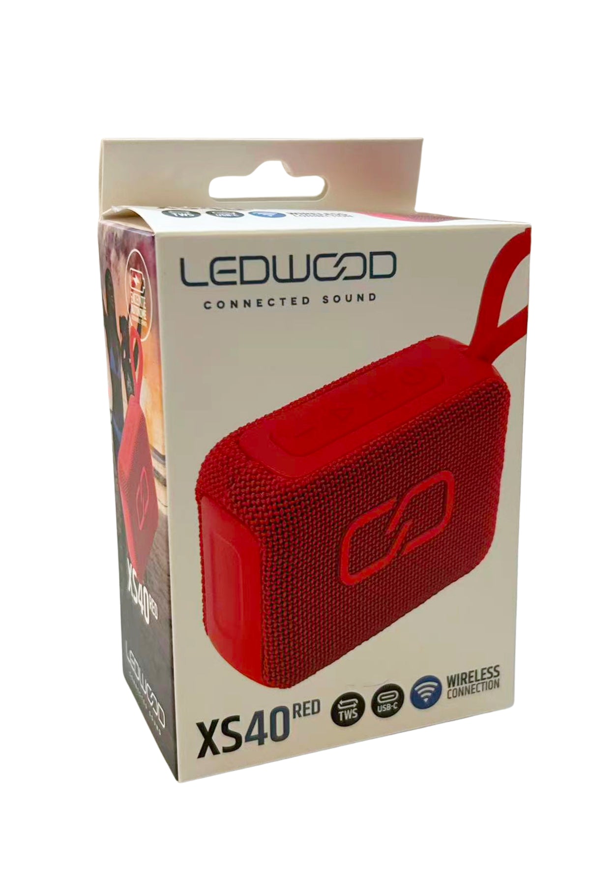 LEDWOOD XS 40R – Bluetooth zvučnik